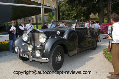 Rolls Royce Phantom III coachwork by Mulliner 1938